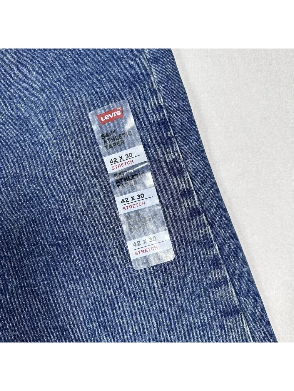 Levi's 541 Athletic Taper Jeans Men's Size 42x30 Blue Stretch Denim Levi's Flex